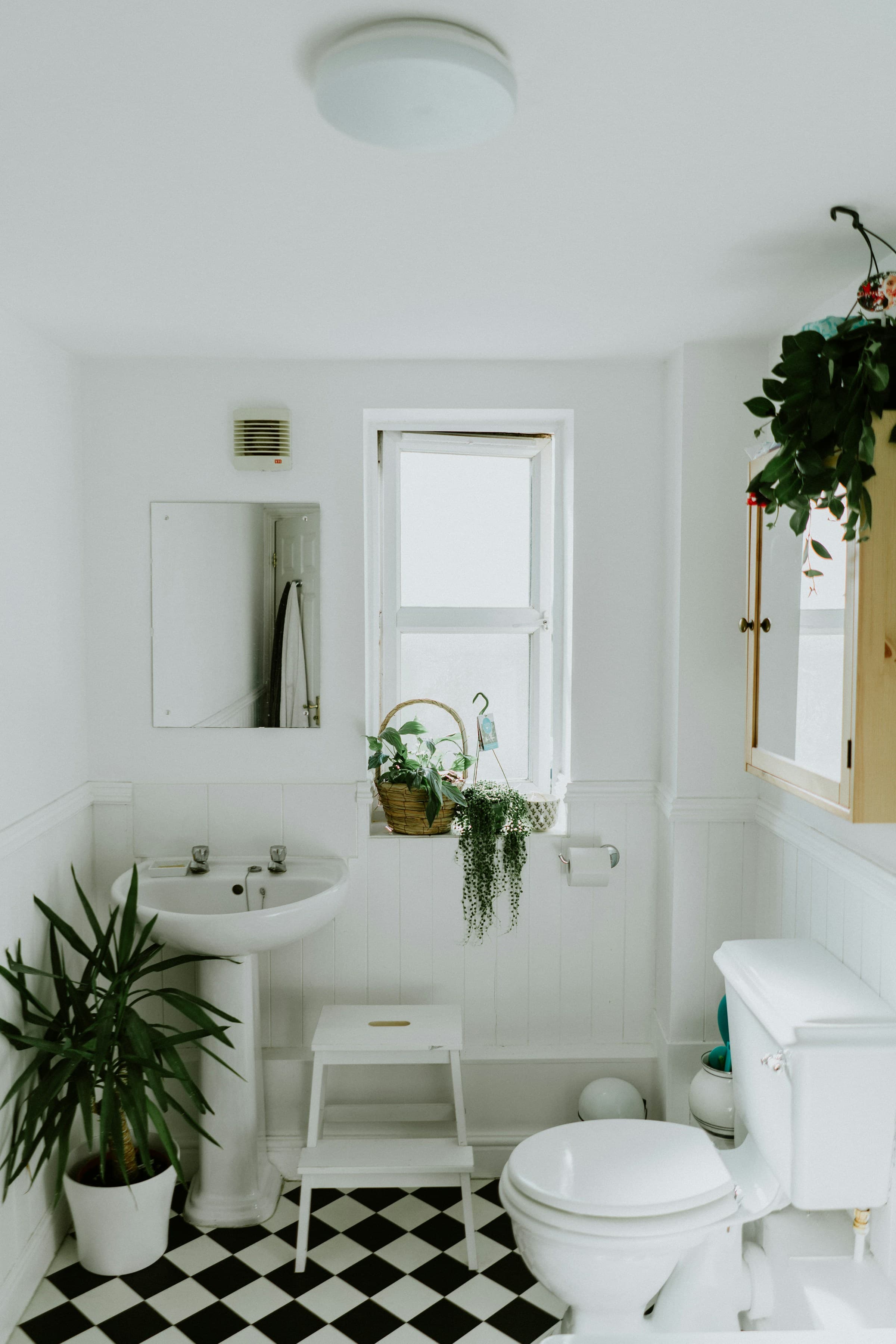 Primary bathroom with soaking tub and stone surround
